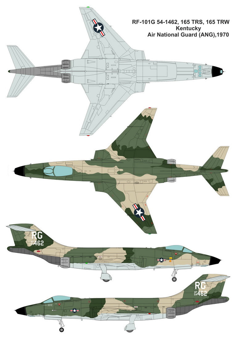 Valom VAL72114 1:72 McDonnell RF-101G/H Voodoo USAF