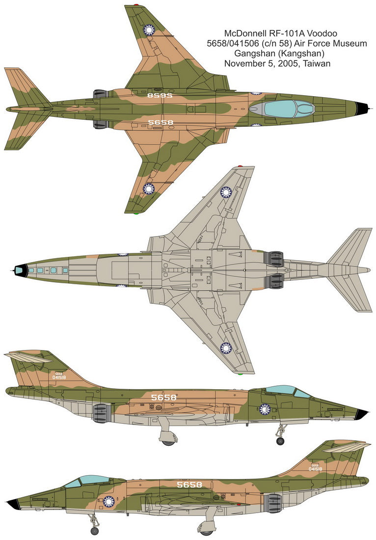 Valom VAL72115 1:72 McDonnell RF-101A Voodoo