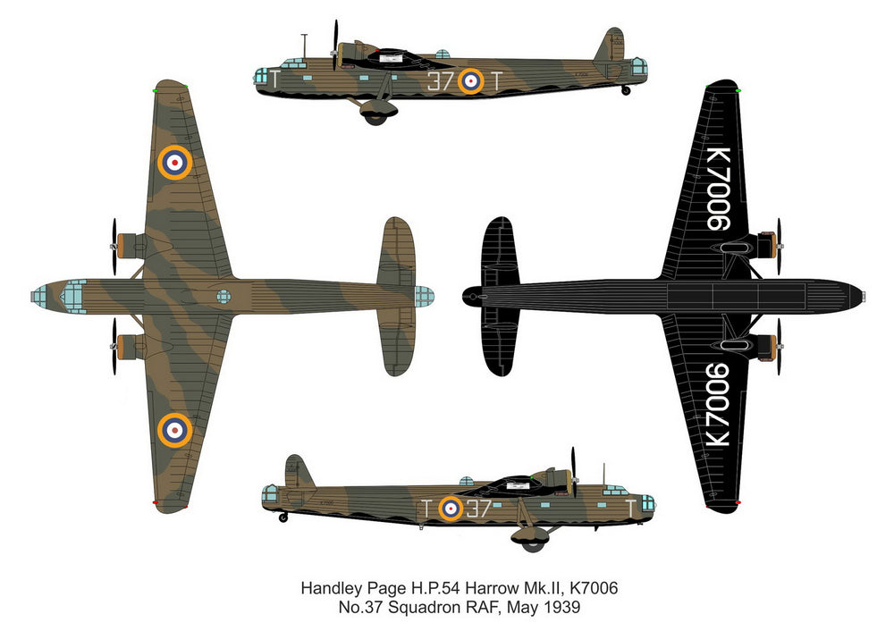 Valom VAL72118 1:72 Handley-Page Harrow Mk.II