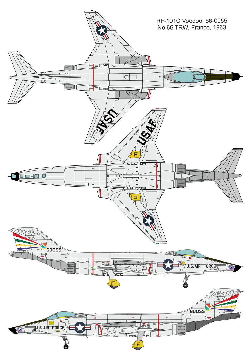 Valom VAL72119 1:72 McDonnell F-101A/RF-101C