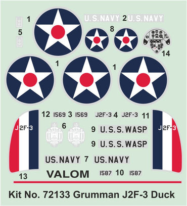 Valom VAL72133 1:72 Grumman J2F-3 Duck