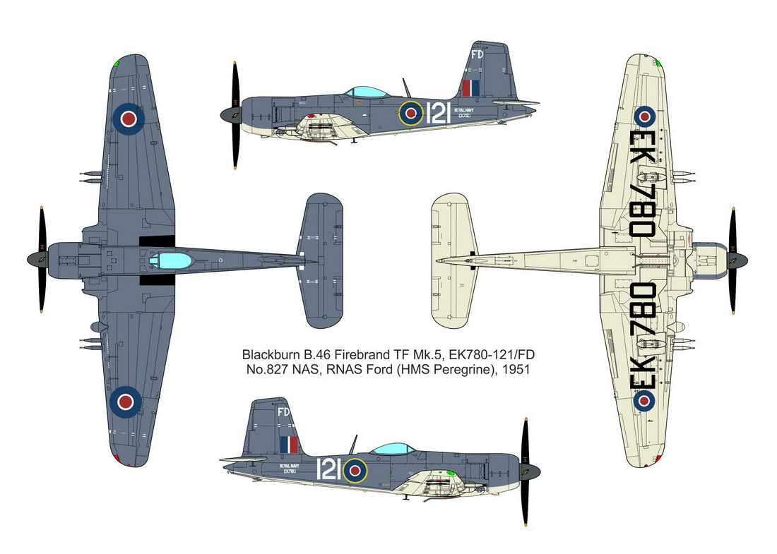 Valom VAL72139 1:72 Blackburn Firebrand TF Mk.5
