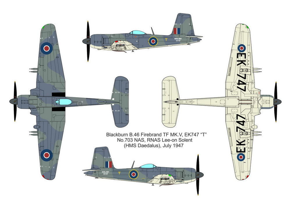 Valom VAL72139 1:72 Blackburn Firebrand TF Mk.5