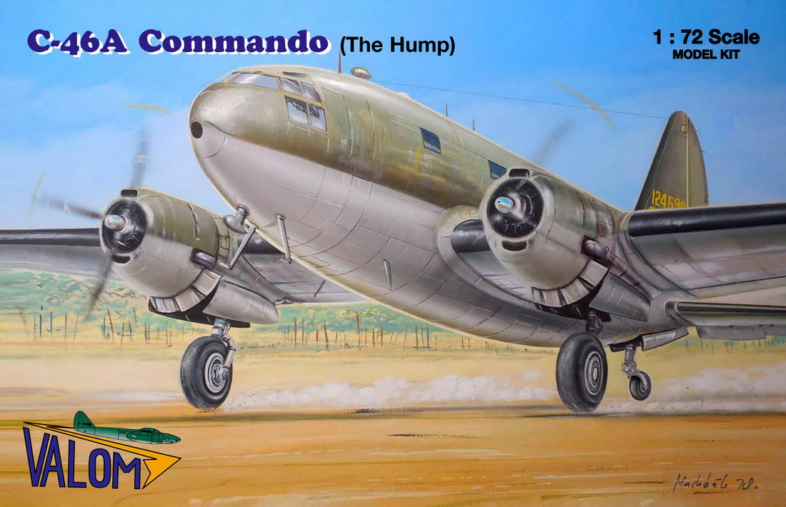 Valom VAL72145 1:72 Curtiss C-46A Commando The Hump USAAF Chabua AFB, India 1944