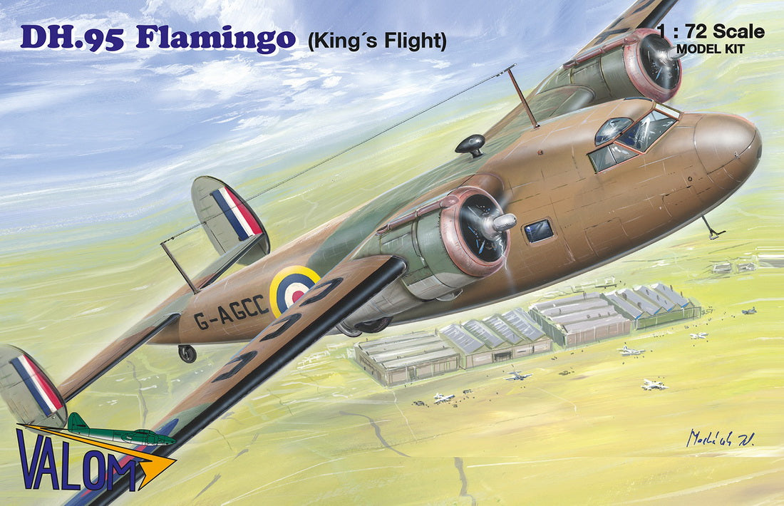 Valom VAL72147 1:72 DH.95 Flamingo