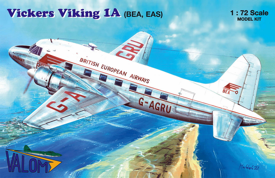 Valom VAL72149 1:72 Vickers Viking Mk.1A 'BEA, EAS'