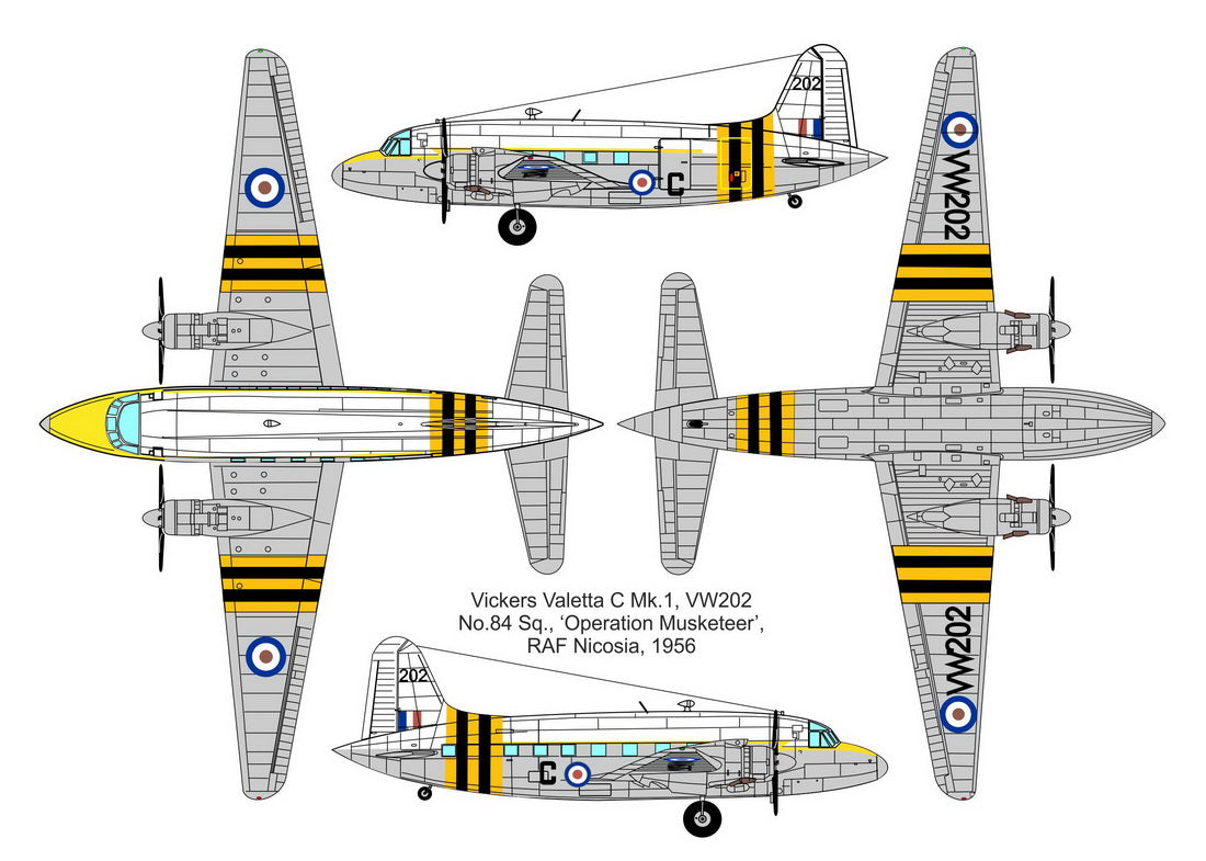 Valom VAL72150 1:72 Vickers Valetta 'Suez Campaign and RAF Middle East'