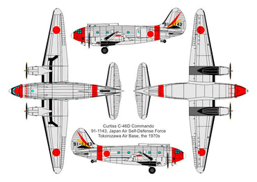 Valom VAL72151 1:72 Curtiss C-46D Commando