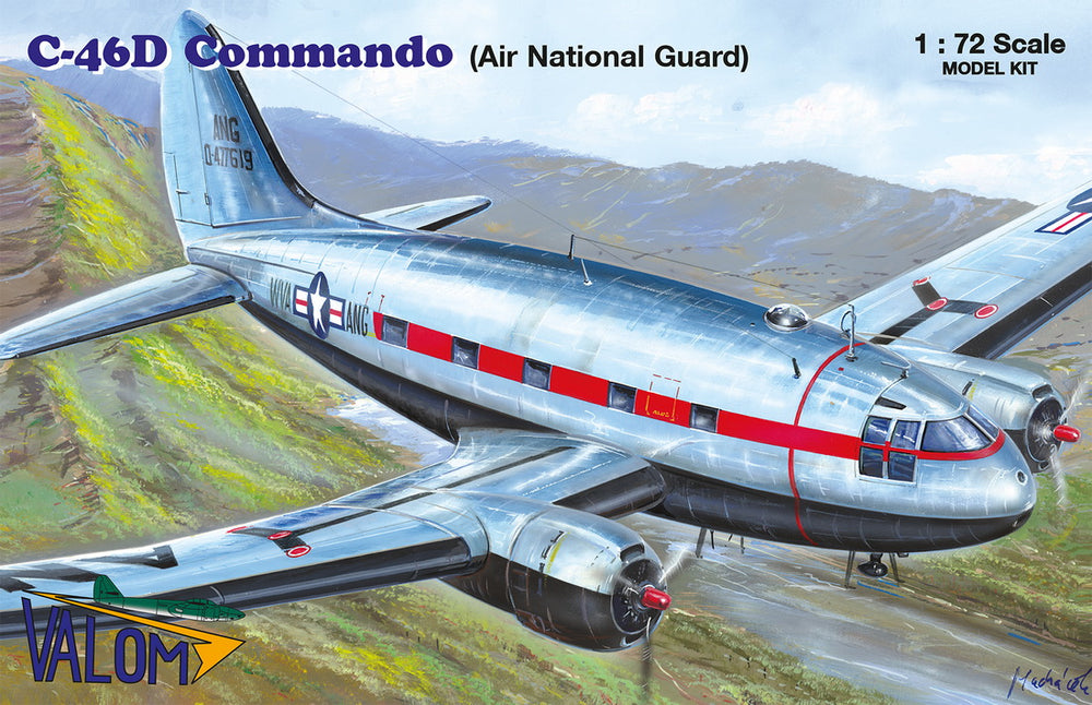 Valom VAL72154 Curtiss C-46D Air National Guard 1:72