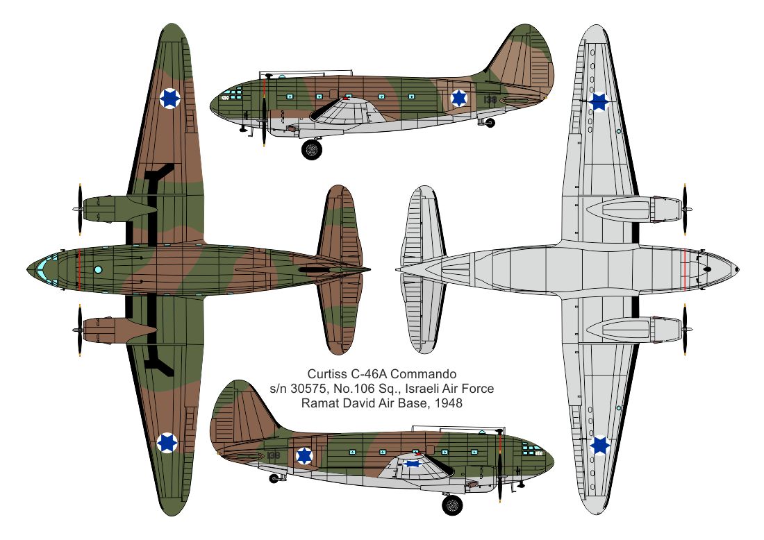 Valom VAL72155 1:72 Curtiss C-46A Commando