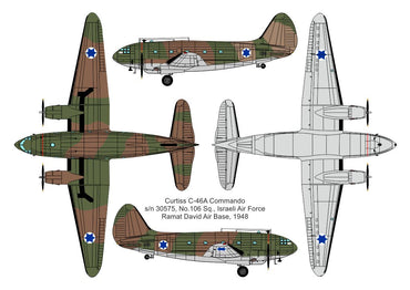 Valom VAL72155 1:72 Curtiss C-46A Commando