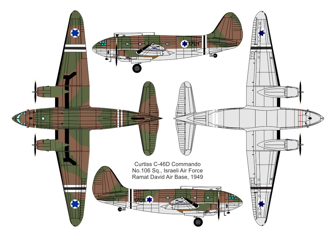 Valom VAL72155 1:72 Curtiss C-46A Commando