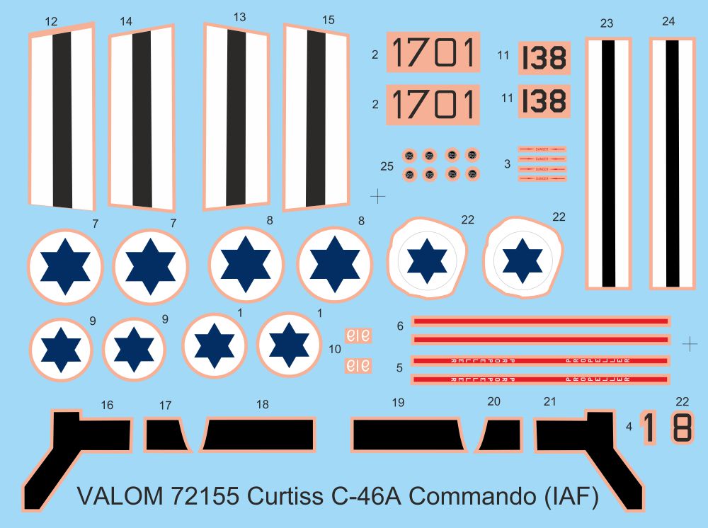 Valom VAL72155 1:72 Curtiss C-46A Commando