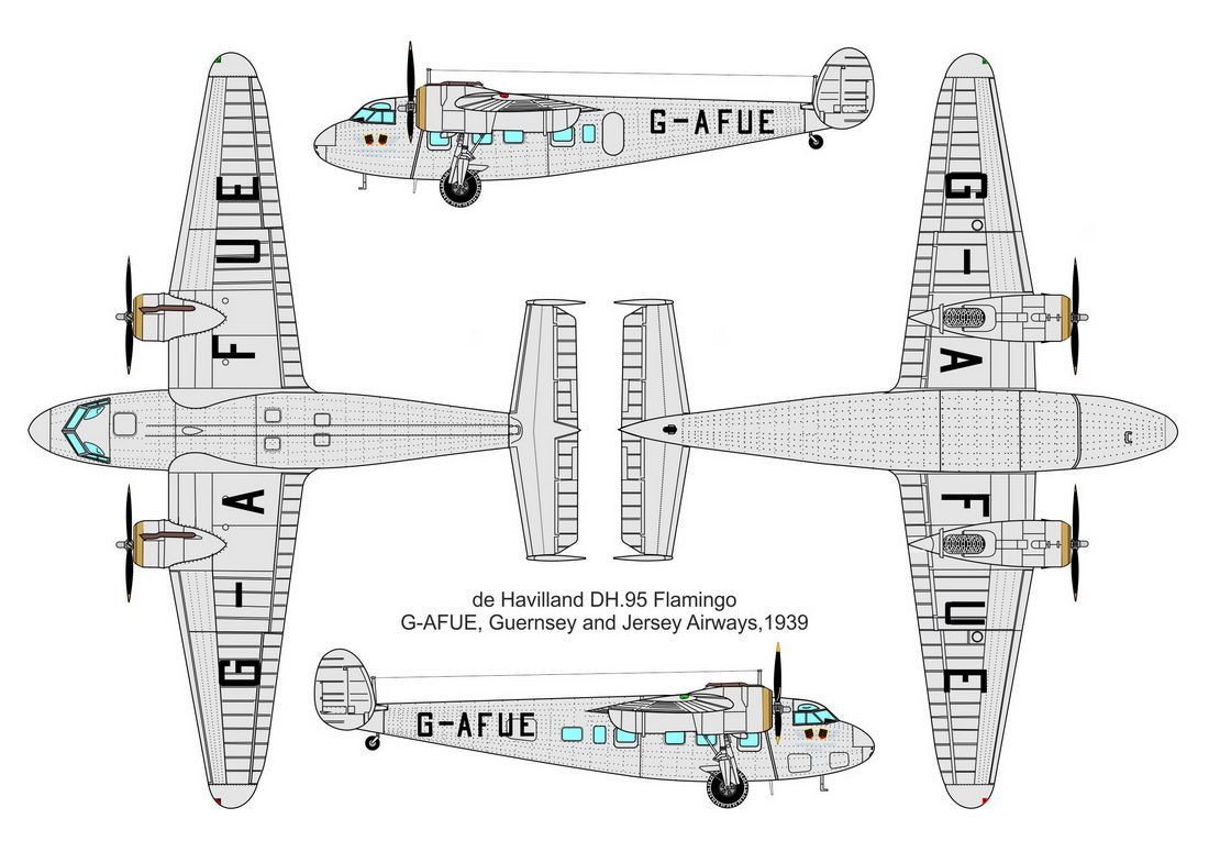 Valom VAL72156 1:72 de Havilland DH.95 Flamingo