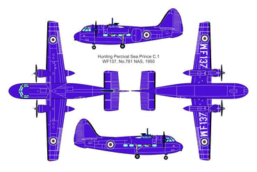 Valom VAL72157 1:72 Percival P.50 Sea Prince C.1