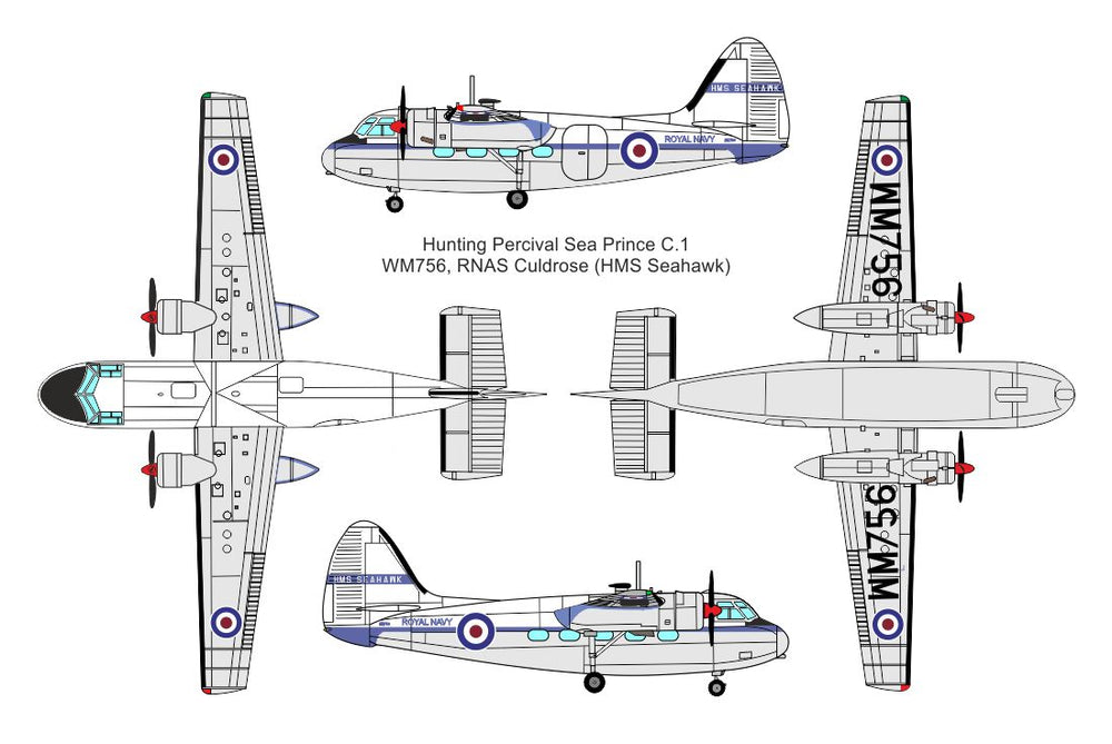 Valom VAL72157 1:72 Percival P.50 Sea Prince C.1