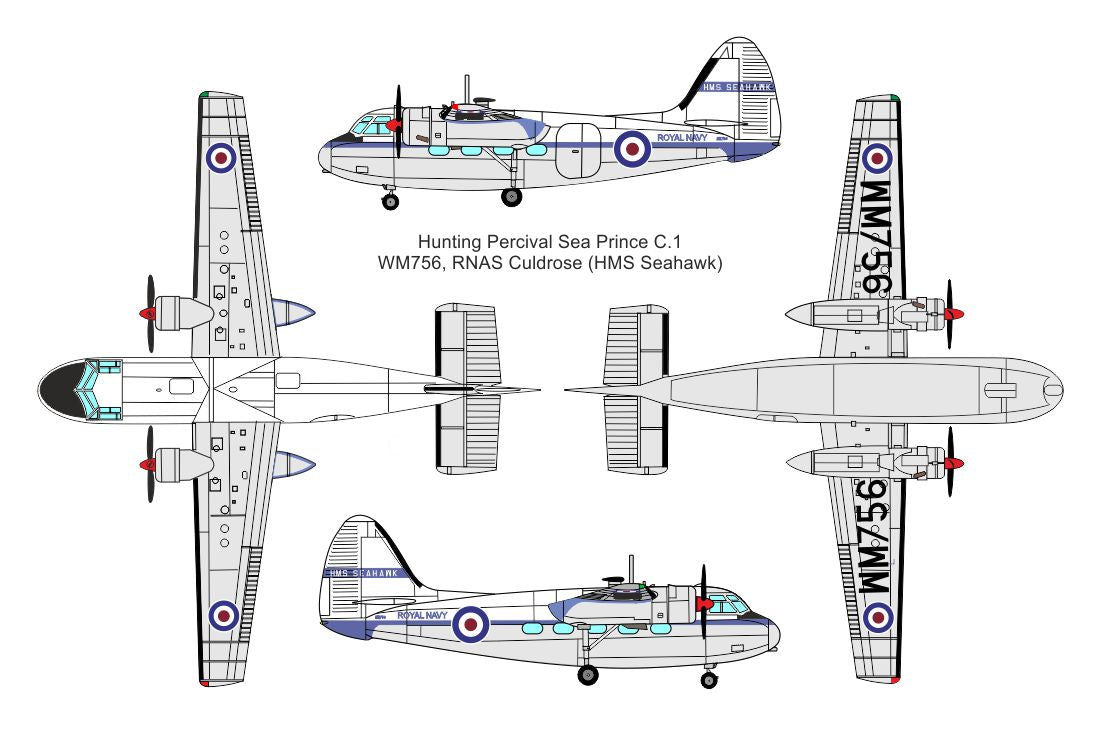 Valom VAL72157 1:72 Percival P.50 Sea Prince C.1