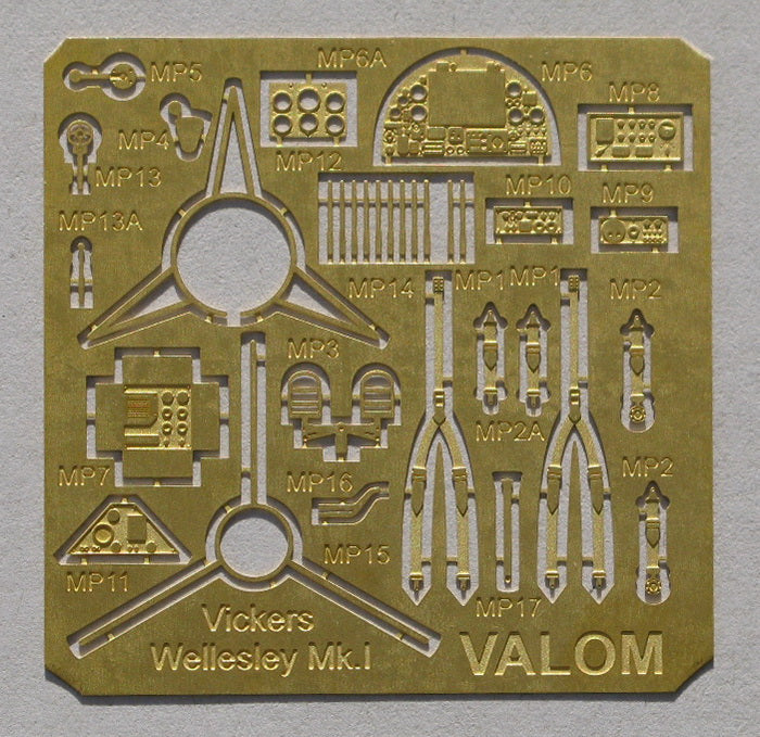 Valom VAL72158 1:72 Vickers Wellesley Mk.I decals for 45 Sqn & 76 Sqn