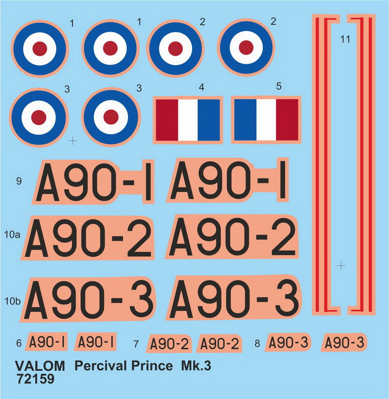 Valom VAL72159 1:72 Percival Prince Mk.3 RAAF/Royal Australian Air Force