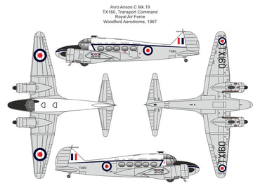 Valom VAL72164 1:72 Avro Anson C.19