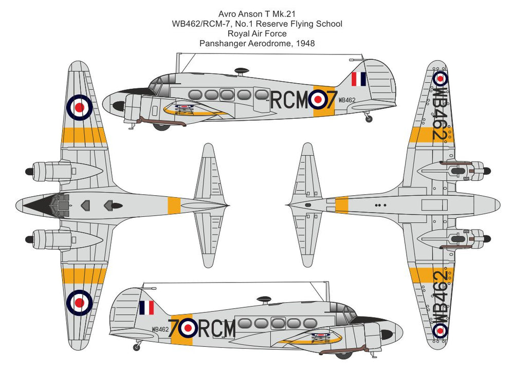 Valom VAL72165 1:72 Avro Anson T.21