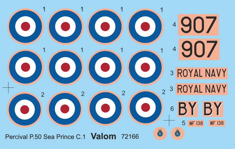 Valom VAL72166 1:72 Percival P.50 Sea Prince C Mk.1