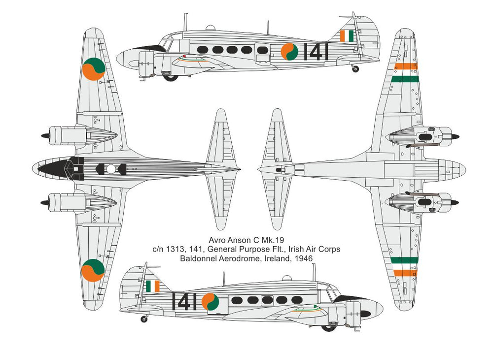 Valom VAL72168 1:72 Avro Anson C Mk.19