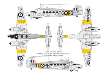 Valom VAL72169 1:72 Avro Anson T Mk.22