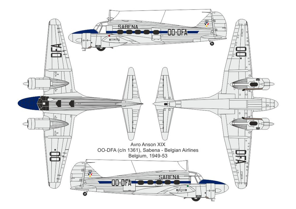 Valom VAL72170 1:72 Avro Anson XIX