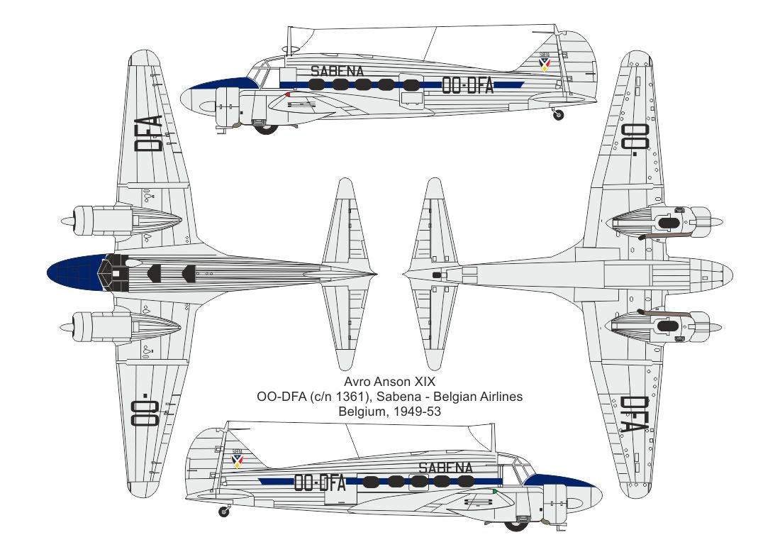 Valom VAL72170 1:72 Avro Anson XIX