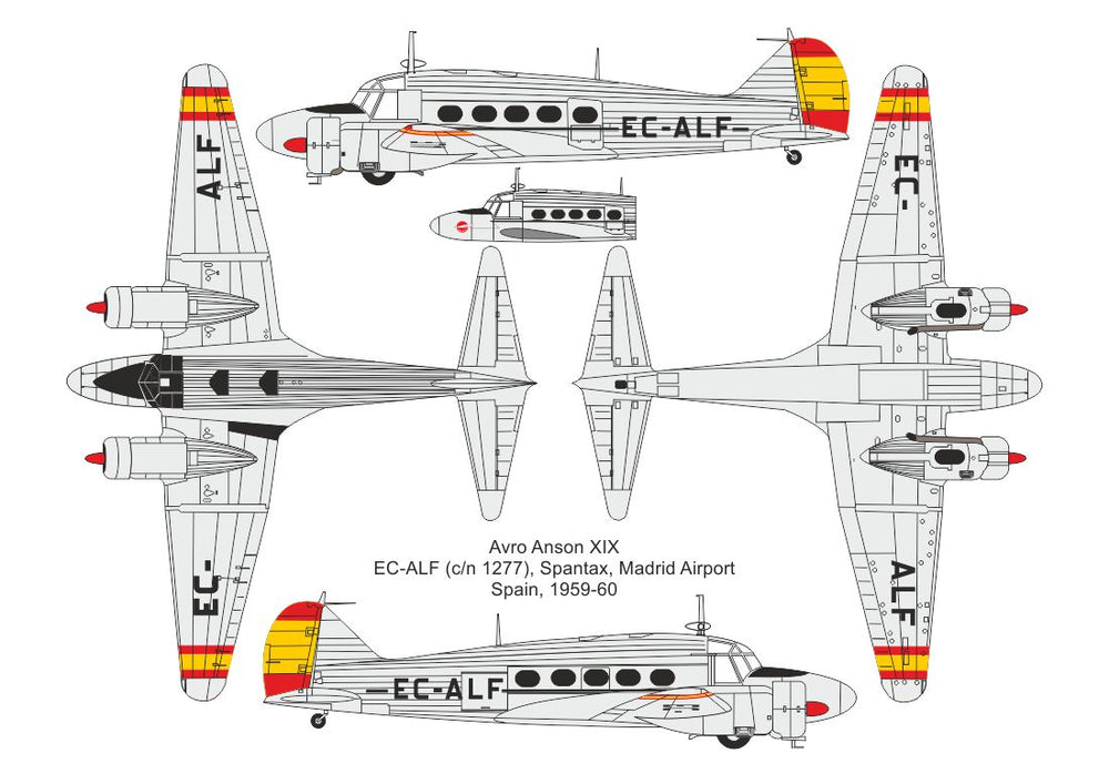Valom VAL72170 1:72 Avro Anson XIX