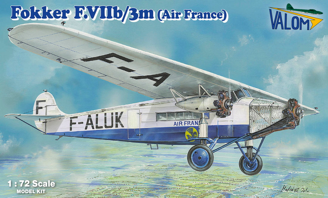 Valom VAL72171 1:72 Fokker F.VIIb/3m