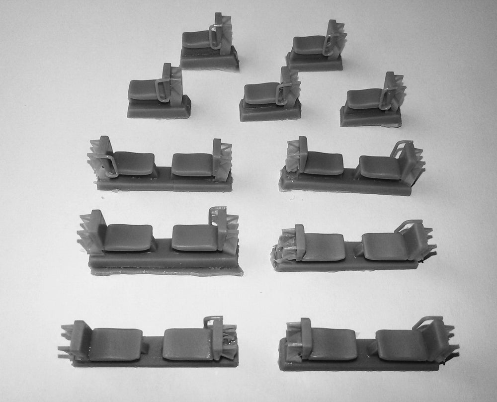 Valom VALDSV06 1:72 Scottish-Aviation Twin Pioneer Civil version resin seats
