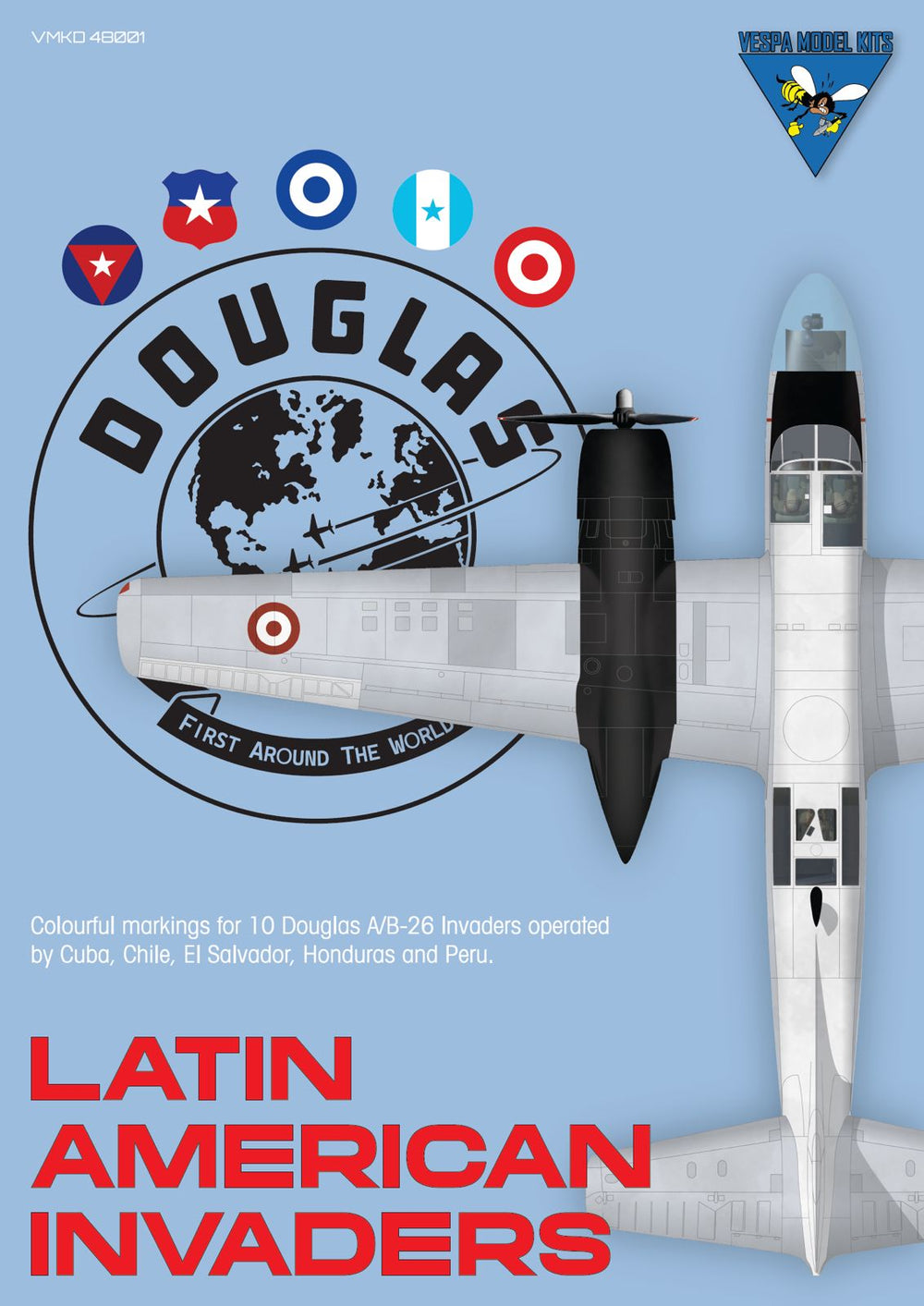 Vespa Models VD48001 1:48 Latin American Invaders