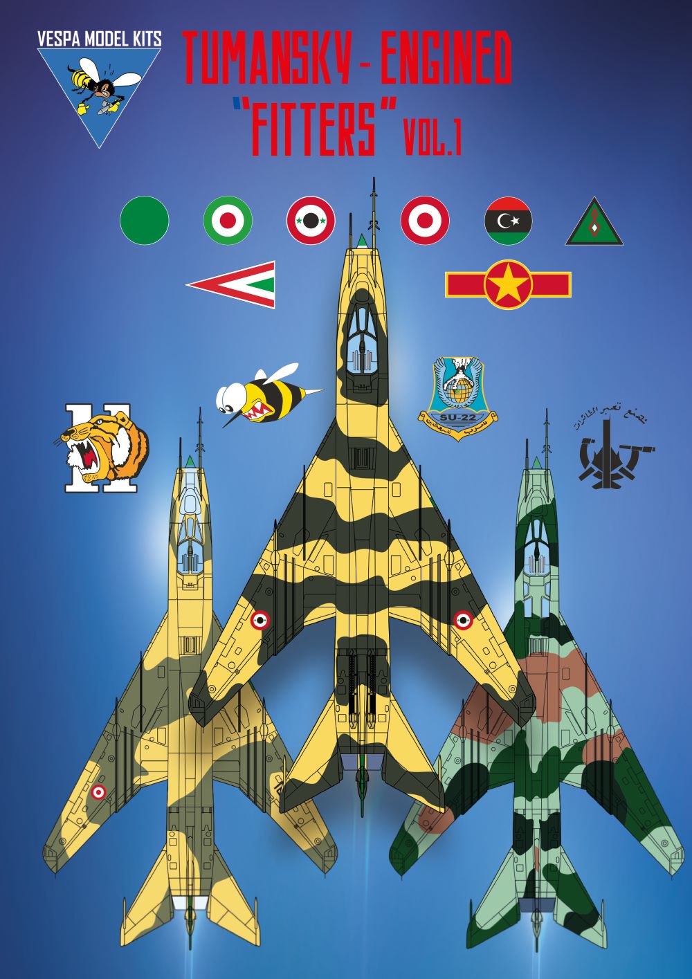 Vespa Models VD48003 1:48 Tumansky-Engined "Fitters" Vol.1