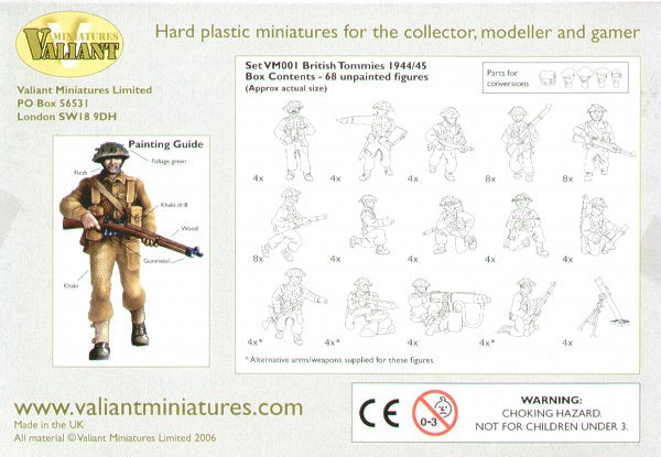 Valiant Miniatures VM0001 1:72 British
