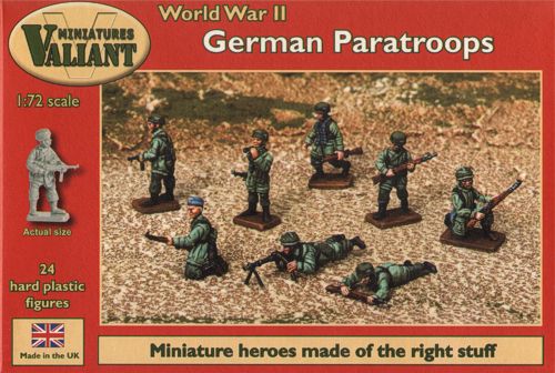 Valiant Miniatures VM0006 1:72 German Paratroops