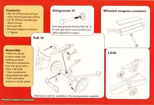 Valiant Miniatures VM0010 1:72 WWII German Paratroopers and heavy weapons