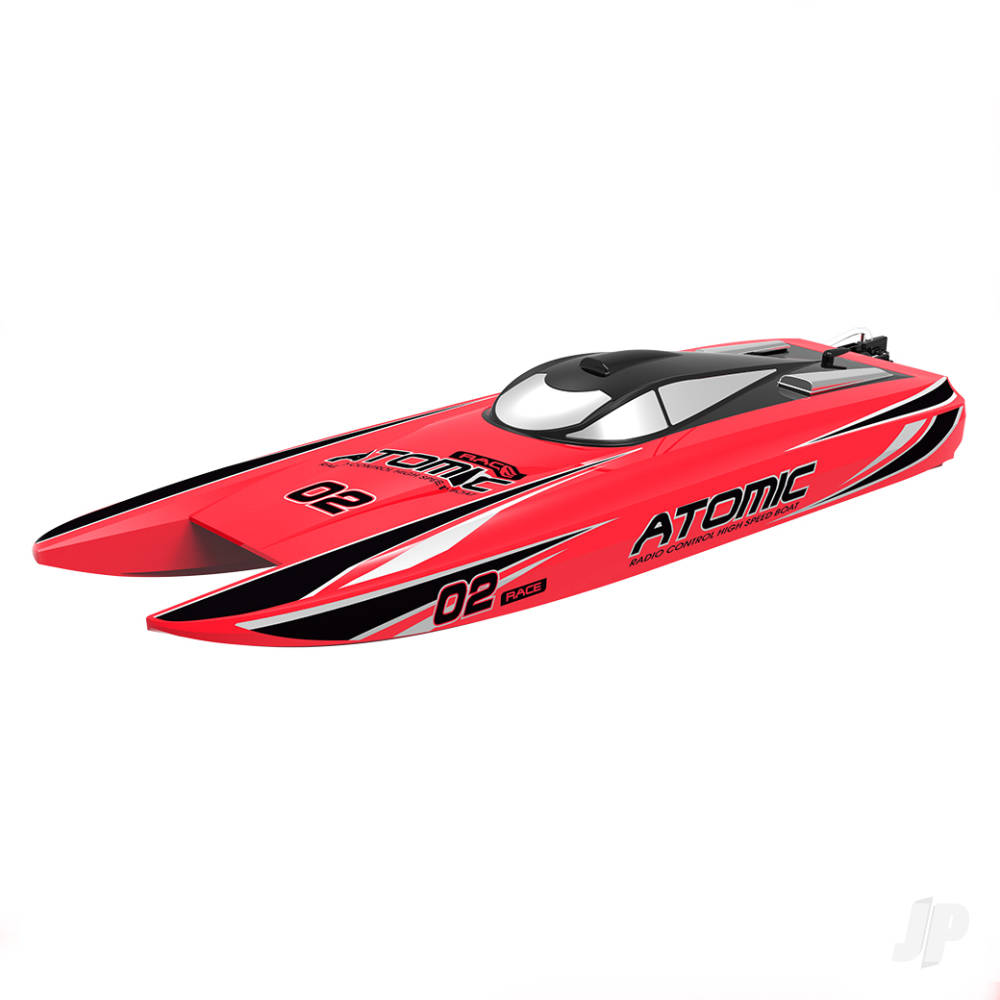 Volantex Atomic Cat 70 Brushless ARTR Racing Boat (Red) (No Battery or Charger) 79204AR