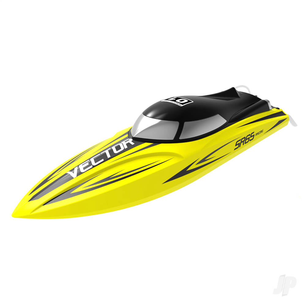 Volantex Vector SR65 Brushed RTR Racing Boat (Yellow) 79205BY