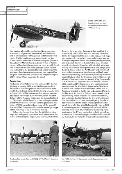 Valiant Wings Publishing VWPAA-04 Westland Whirlwind Airframe Album