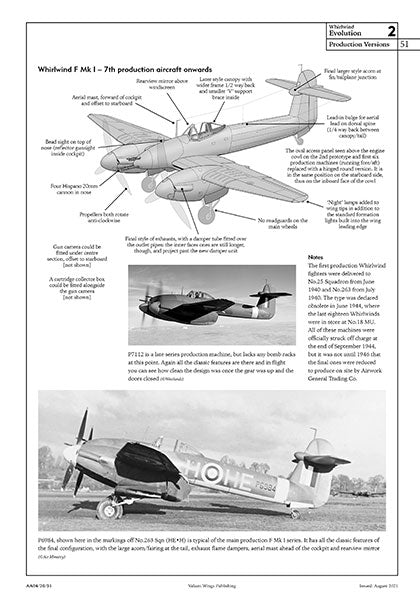 Valiant Wings Publishing VWPAA-04 Westland Whirlwind Airframe Album