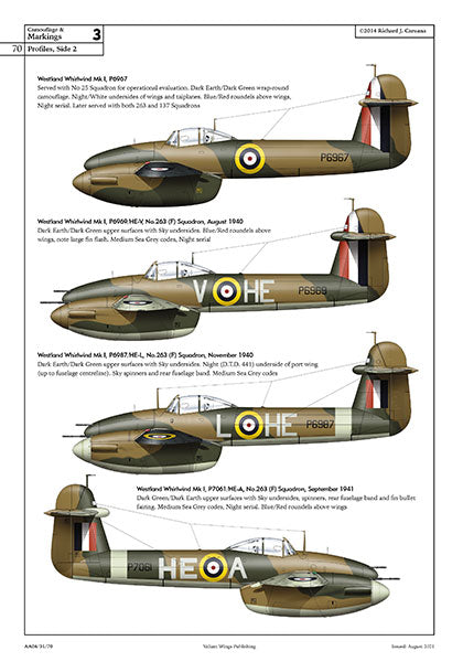 Valiant Wings Publishing VWPAA-04 Westland Whirlwind Airframe Album