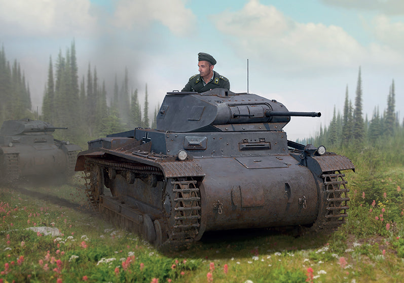 IBG Models The World At War WAW002 1:72 Pz.Kpfw.II Ausf.a1/a2/ a3