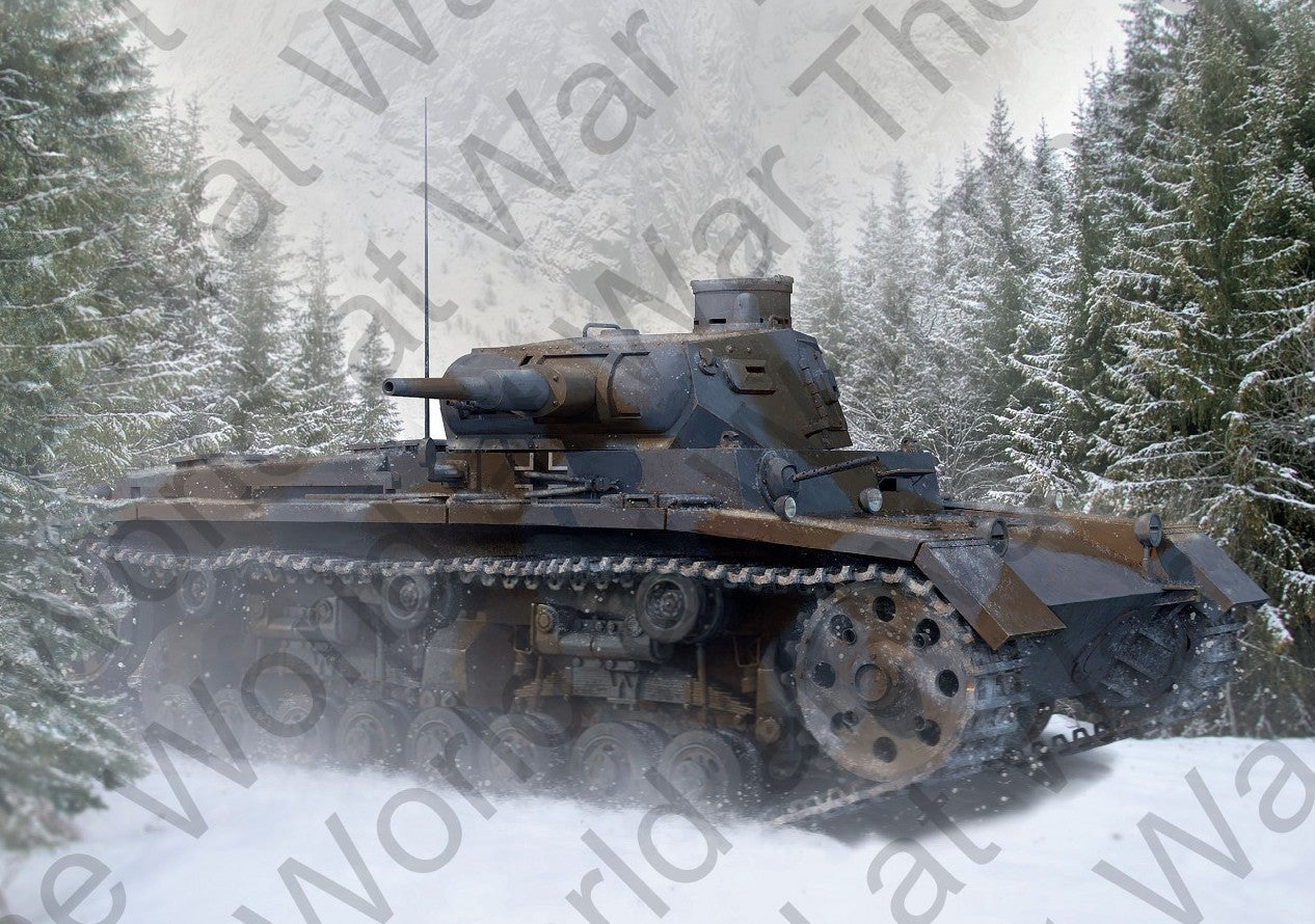 IBG Models WAW006 Pz.Kpfw.III Ausf.B Kit and Reference 1:72