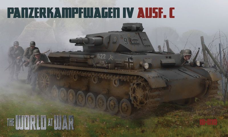 IBG Models The World At War WAW010 1:76 Pz.Kpfw.IV Ausf.C The World War series.