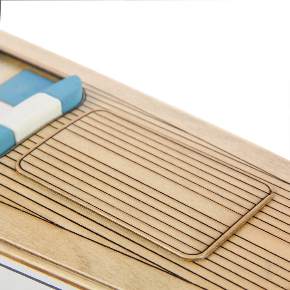 The Wooden Model Boat Company Riviera Motor Boat Kit 400mm 1000