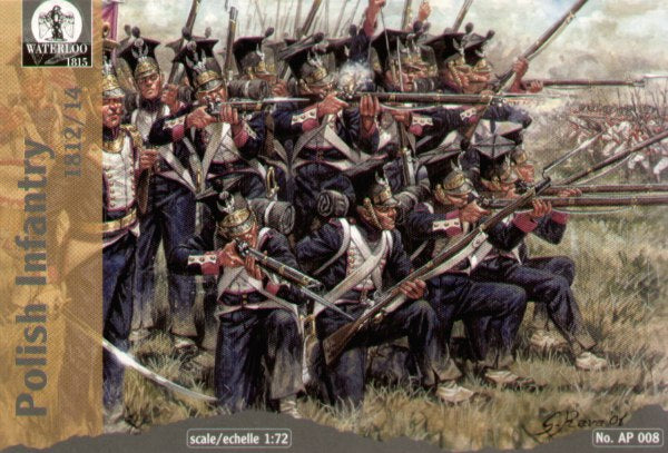 Waterloo 1815 WLAP008 1:72 Polish Infantry 1812/14