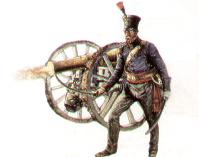 Waterloo 1815 WLAP009 1:72 Dutch/Belgian artillery 1815