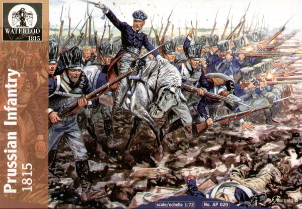 Waterloo 1815 WLAP020 1:72 Prussian Infantry 1815